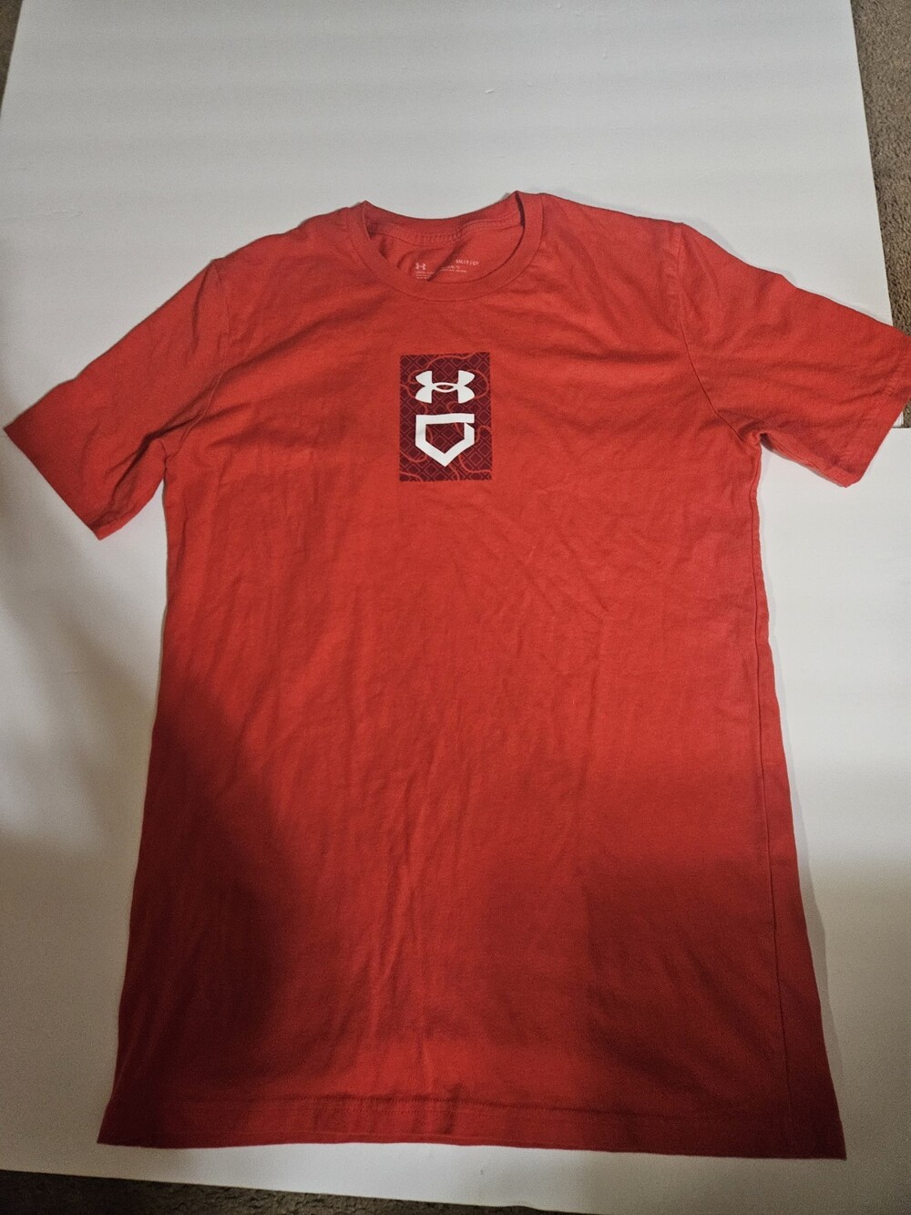 Under Armour Mens Baseball Tee Size S